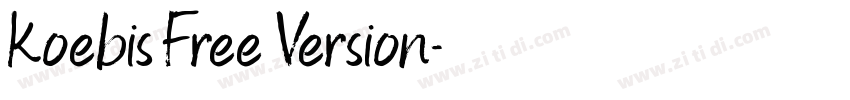 Koebis Free Version字体转换